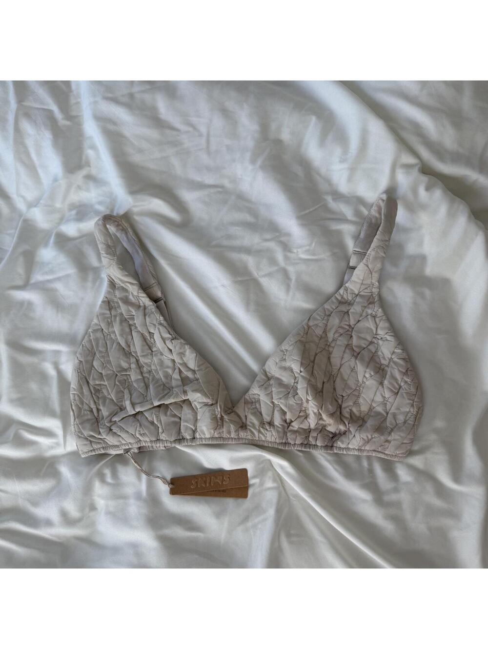 SKIMS Quilted Triangle Bralette NWT size 4XL